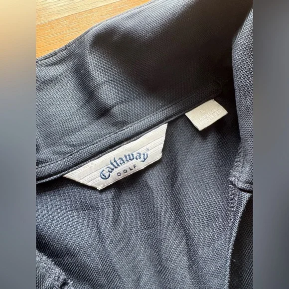 CALLAWAY WOMENS TONAL HEATHER GOLF POLO - Picture 3 of 6